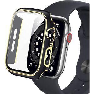 Worryfree Gadgets Bumper Case with Screen Protector for Watch 42mm Black